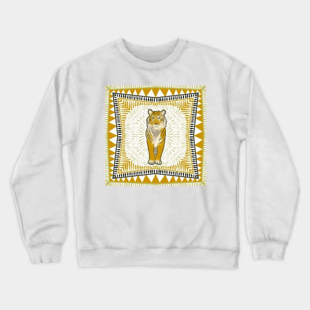 Tiger tiger Crewneck Sweatshirt by FrancesPoff